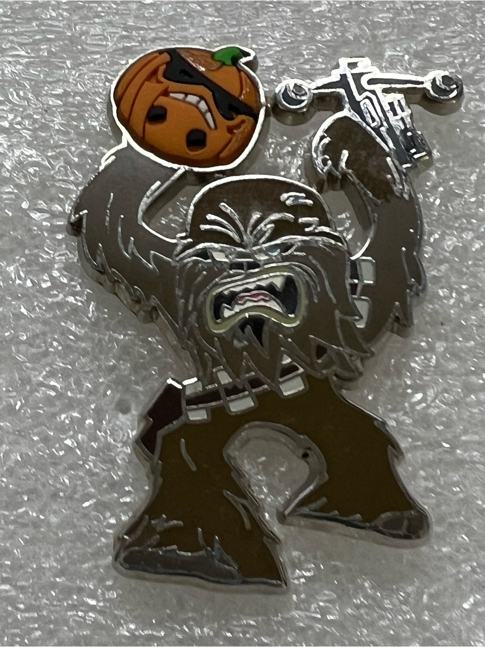 Disney Star Wars Chewbacca with Orange Jack O’Lantern Collectible Pin